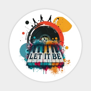 Let it Be Piano Magnet